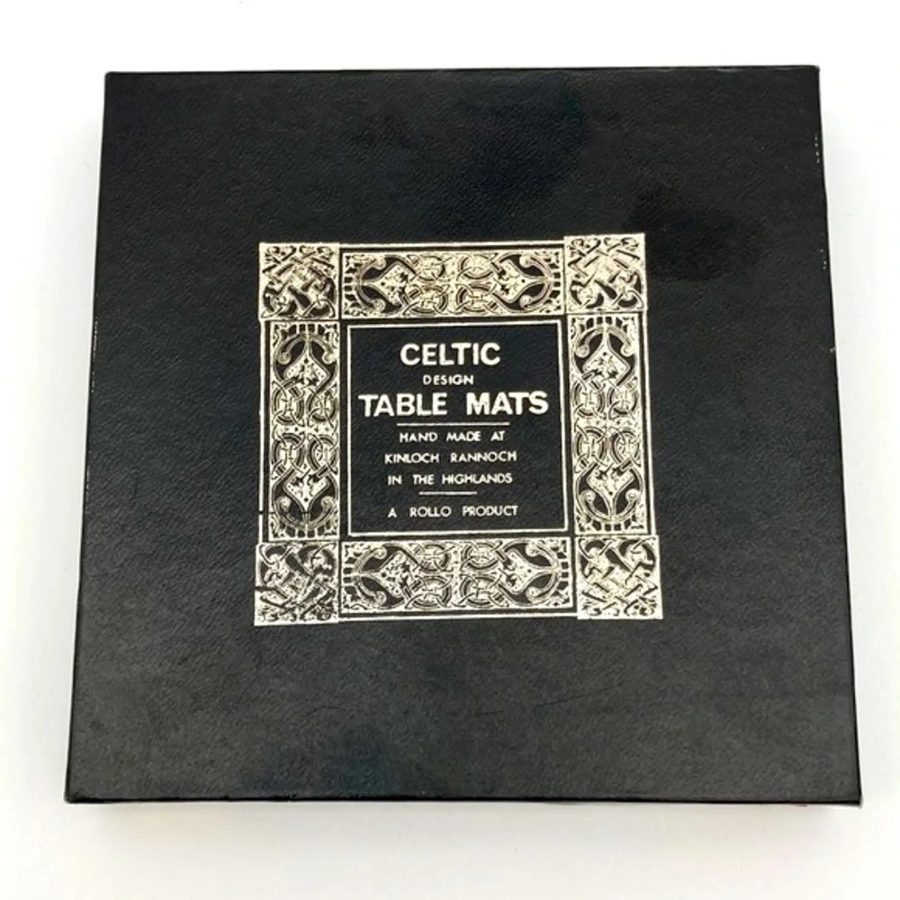 The 4 Men of Kells Celtic Table Mats